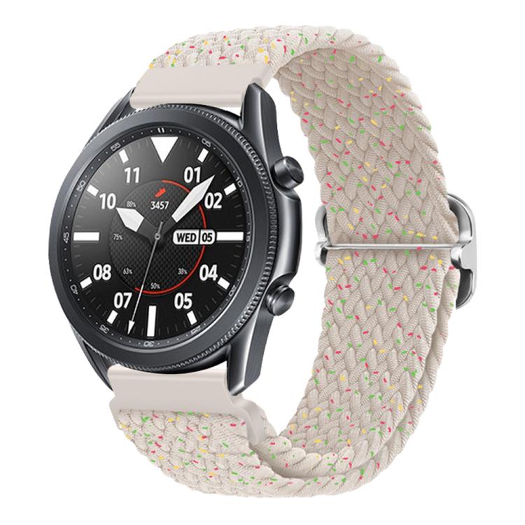 Cinturino per orologio in nylon intrecciato con fibbia scorrevole xDfind, 20mm, 22mm