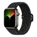 Cinturino per orologio in nylon intrecciato con fibbia scorrevole xDfind, For Apple Watch 42 / 44 / 45 / 46 / 49mm, For Apple Watch 38 / 40 / 41 / S11 42mm