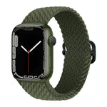 Cinturino per orologio in nylon intrecciato con fibbia scorrevole xDfind, For Apple Watch 42 / 44 / 45 / 46 / 49mm, For Apple Watch 38 / 40 / 41 / S11 42mm
