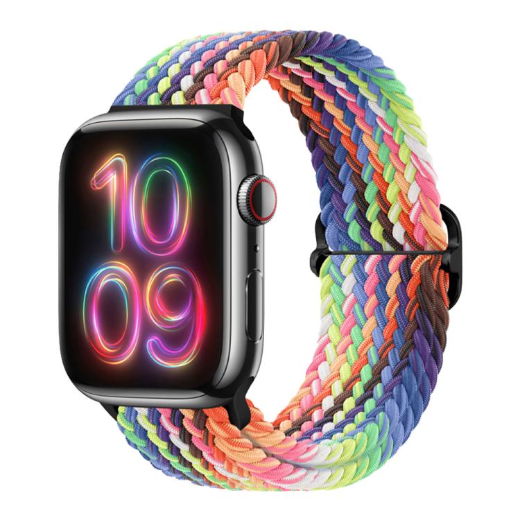Cinturino per orologio in nylon intrecciato con fibbia scorrevole xDfind, For Apple Watch 42 / 44 / 45 / 46 / 49mm, For Apple Watch 38 / 40 / 41 / S11 42mm