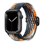 Cinturino per orologio in nylon intrecciato con fibbia scorrevole xDfind, For Apple Watch 42 / 44 / 45 / 46 / 49mm, For Apple Watch 38 / 40 / 41 / S11 42mm