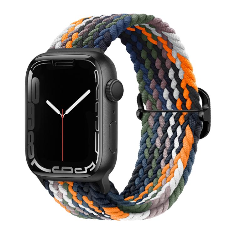 Cinturino per orologio in nylon intrecciato con fibbia scorrevole xDfind, For Apple Watch 42 / 44 / 45 / 46 / 49mm, For Apple Watch 38 / 40 / 41 / S11 42mm