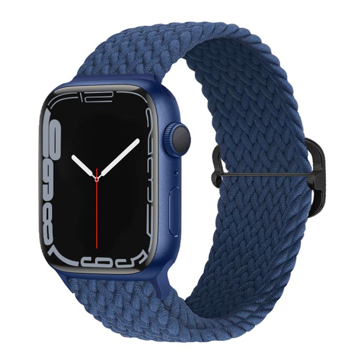 Cinturino per orologio in nylon intrecciato con fibbia scorrevole xDfind, For Apple Watch 42 / 44 / 45 / 46 / 49mm, For Apple Watch 38 / 40 / 41 / S11 42mm