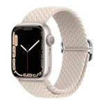 Cinturino per orologio in nylon intrecciato con fibbia scorrevole xDfind, For Apple Watch 42 / 44 / 45 / 46 / 49mm, For Apple Watch 38 / 40 / 41 / S11 42mm