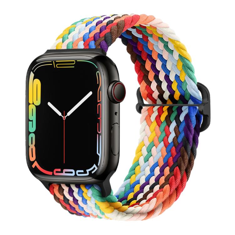 Cinturino per orologio in nylon intrecciato con fibbia scorrevole xDfind, For Apple Watch 42 / 44 / 45 / 46 / 49mm, For Apple Watch 38 / 40 / 41 / S11 42mm