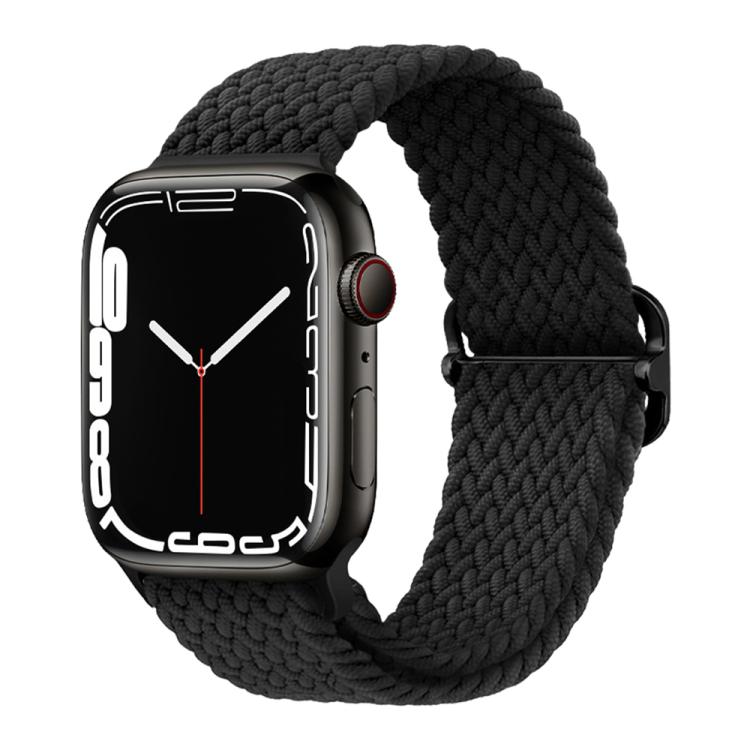 Cinturino per orologio in nylon intrecciato con fibbia scorrevole xDfind, For Apple Watch 42 / 44 / 45 / 46 / 49mm, For Apple Watch 38 / 40 / 41 / S11 42mm