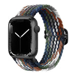 Cinturino per orologio in nylon intrecciato con fibbia scorrevole xDfind, For Apple Watch 42 / 44 / 45 / 46 / 49mm, For Apple Watch 38 / 40 / 41 / S11 42mm