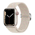 Cinturino per orologio in nylon intrecciato con fibbia scorrevole xDfind, For Apple Watch 42 / 44 / 45 / 46 / 49mm, For Apple Watch 38 / 40 / 41 / S11 42mm