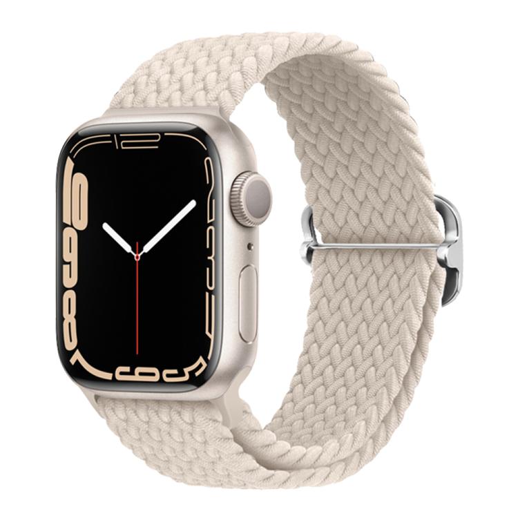 Cinturino per orologio in nylon intrecciato con fibbia scorrevole xDfind, For Apple Watch 42 / 44 / 45 / 46 / 49mm, For Apple Watch 38 / 40 / 41 / S11 42mm