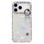 Braccialetto con strass e glitter, custodia per telefono, For iPhone 17 Pro, For iPhone 17, For iPhone Air, For iPhone 16 Pro Max