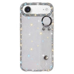 Braccialetto con strass e glitter, custodia per telefono, For iPhone 17 Pro, For iPhone 17, For iPhone Air, For iPhone 16 Pro Max