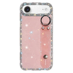 Braccialetto con strass e glitter, custodia per telefono, For iPhone 17 Pro, For iPhone 17, For iPhone Air, For iPhone 16 Pro Max