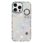 Braccialetto con strass e glitter, custodia per telefono, For iPhone 17 Pro, For iPhone 17, For iPhone Air, For iPhone 16 Pro Max