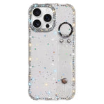 Braccialetto con strass e glitter, custodia per telefono, For iPhone 16 Pro, For iPhone 16 Plus, For iPhone 16, For iPhone 15 Pro Max