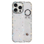 Braccialetto con strass e glitter, custodia per telefono, For iPhone 16 Pro, For iPhone 16 Plus, For iPhone 16, For iPhone 15 Pro Max