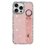 Braccialetto con strass e glitter, custodia per telefono, For iPhone 14 Pro Max, For iPhone 13 Pro Max, For iPhone 13 Pro, For iPhone 13