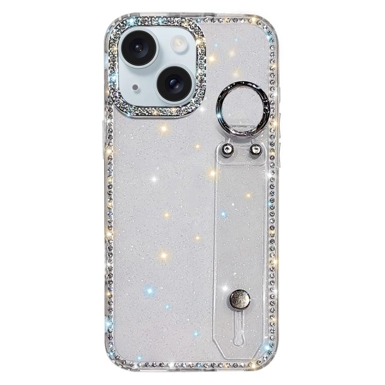 Braccialetto con strass e glitter, custodia per telefono, For iPhone 14 Pro Max, For iPhone 13 Pro Max, For iPhone 13 Pro, For iPhone 13