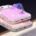 Braccialetto con strass e glitter, custodia per telefono, For iPhone 14 Pro Max, For iPhone 13 Pro Max, For iPhone 13 Pro, For iPhone 13