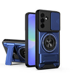 Custodia per telefono multifunzionale magnetica antiurto con finestra scorrevole per obiettivo., For Galaxy A06 5G, For Galaxy A56 5G, For Samsung Galaxy A26 5G, For Samsung Galaxy A36 5G
