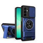 Custodia per telefono multifunzionale magnetica antiurto con finestra scorrevole per obiettivo., For Galaxy A06 5G, For Galaxy A56 5G, For Samsung Galaxy A26 5G, For Samsung Galaxy A36 5G