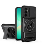 Custodia per telefono multifunzionale magnetica antiurto con finestra scorrevole per obiettivo., For Galaxy A06 5G, For Galaxy A56 5G, For Samsung Galaxy A26 5G, For Samsung Galaxy A36 5G