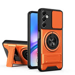 Custodia per telefono multifunzionale magnetica antiurto con finestra scorrevole per obiettivo., For Galaxy A55 5G, For Galaxy A05, For Galaxy A05s 4G, For Samsung Galaxy A25 5G