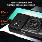 Custodia per telefono multifunzionale magnetica antiurto con finestra scorrevole per obiettivo., For Galaxy A06 5G, For Galaxy A56 5G, For Samsung Galaxy A26 5G, For Samsung Galaxy A36 5G