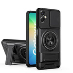 Custodia per telefono multifunzionale magnetica antiurto con finestra scorrevole per obiettivo., For Galaxy A06 5G, For Galaxy A56 5G, For Samsung Galaxy A26 5G, For Samsung Galaxy A36 5G