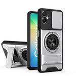 Custodia per telefono multifunzionale magnetica antiurto con finestra scorrevole per obiettivo., For Galaxy A06 5G, For Galaxy A56 5G, For Samsung Galaxy A26 5G, For Samsung Galaxy A36 5G