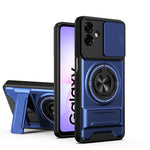 Custodia per telefono multifunzionale magnetica antiurto con finestra scorrevole per obiettivo., For Samsung Galaxy A57 5G, For Samsung Galaxy A37 5G, For Samsung Galaxy A27 5G, For Galaxy A07 4G