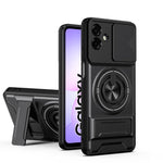 Custodia per telefono multifunzionale magnetica antiurto con finestra scorrevole per obiettivo., For Samsung Galaxy A57 5G, For Samsung Galaxy A37 5G, For Samsung Galaxy A27 5G, For Galaxy A07 4G