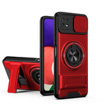 Custodia per telefono multifunzionale magnetica antiurto con finestra scorrevole per obiettivo., For Galaxy A53 5G, For Galaxy A73 5G, For Samsung Galaxy A13 4G, For Galaxy A22 5G