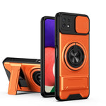 Custodia per telefono multifunzionale magnetica antiurto con finestra scorrevole per obiettivo., For Galaxy A53 5G, For Galaxy A73 5G, For Samsung Galaxy A13 4G, For Galaxy A22 5G