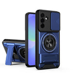 Custodia per telefono multifunzionale magnetica antiurto con finestra scorrevole per obiettivo., For Galaxy A36 5G, For Samsung Galaxy A16 5G, For Samsung Galaxy A15 5G, For Samsung Galaxy A55 5G
