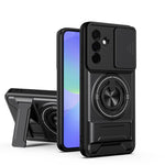 Custodia per telefono multifunzionale magnetica antiurto con finestra scorrevole per obiettivo., For Galaxy A36 5G, For Samsung Galaxy A16 5G, For Samsung Galaxy A15 5G, For Samsung Galaxy A55 5G