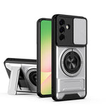 Custodia per telefono multifunzionale magnetica antiurto con finestra scorrevole per obiettivo., For Galaxy A06 5G, For Galaxy A56 5G, For Samsung Galaxy A26 5G, For Samsung Galaxy A36 5G