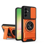 Custodia per telefono multifunzionale magnetica antiurto con finestra scorrevole per obiettivo., For Galaxy A06 5G, For Galaxy A56 5G, For Samsung Galaxy A26 5G, For Samsung Galaxy A36 5G