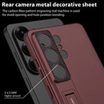 Custodia per telefono GKK ultra sottile a copertura totale con supporto, For Samsung Galaxy S26 Ultra 5G