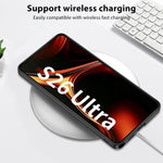 Custodia per telefono GKK ultra sottile a copertura totale con supporto, For Samsung Galaxy S26 Ultra 5G