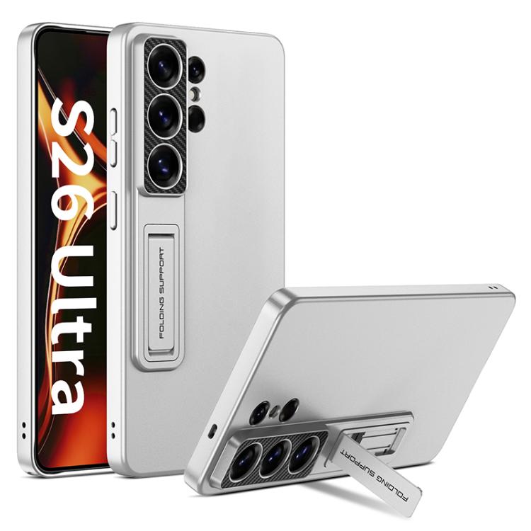 Custodia per telefono GKK ultra sottile a copertura totale con supporto, For Samsung Galaxy S26 Ultra 5G