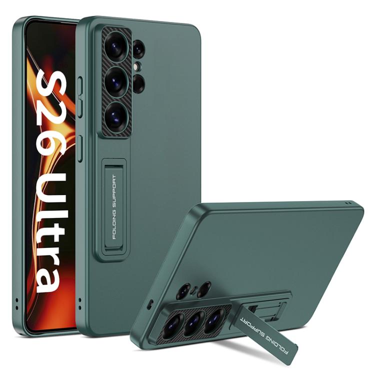 Custodia per telefono GKK ultra sottile a copertura totale con supporto, For Samsung Galaxy S26 Ultra 5G