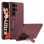 Custodia per telefono GKK ultra sottile a copertura totale con supporto, For Samsung Galaxy S26 Ultra 5G