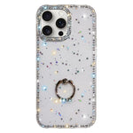 Porta anelli con strass, custodia per telefono ibrida IMD PC TPU a doppio lato, For iPhone 14 Pro, For iPhone 14 Pro Max, For iPhone 13 Pro Max, For iPhone 13 Pro