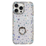 Porta anelli con strass, custodia per telefono ibrida IMD PC TPU a doppio lato, For iPhone 14 Pro, For iPhone 14 Pro Max, For iPhone 13 Pro Max, For iPhone 13 Pro