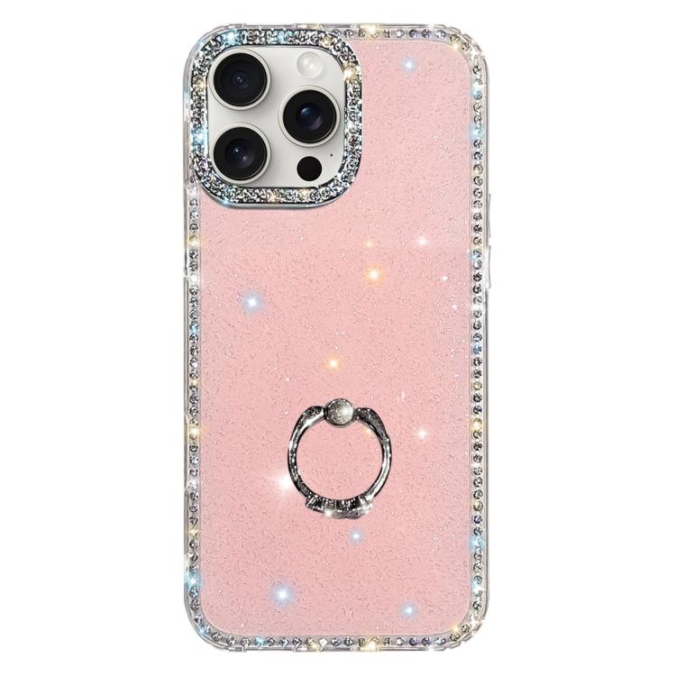 Porta anelli con strass, custodia per telefono ibrida IMD PC TPU a doppio lato, For iPhone 14 Pro, For iPhone 14 Pro Max, For iPhone 13 Pro Max, For iPhone 13 Pro