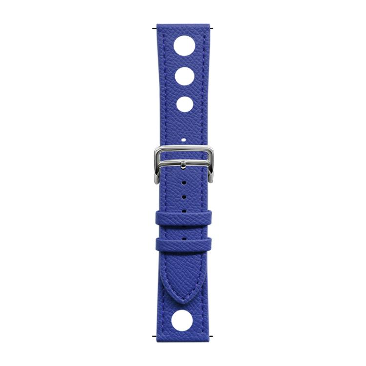 Cinturino per orologio xDfind in pelle vegana con foro piatto e texture per il palmo., 20mm, 22mm