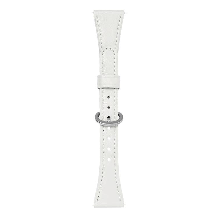Cinturino per orologio in pelle vegana con fibbia a ferro di cavallo e testa piatta xDfind, 18mm, 20mm