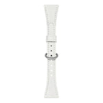 Cinturino per orologio in pelle vegana con fibbia a ferro di cavallo e testa piatta xDfind, 18mm, 20mm