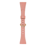 Cinturino per orologio in pelle vegana con fibbia a ferro di cavallo e testa piatta xDfind, 18mm, 20mm