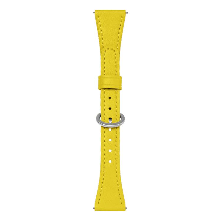 Cinturino per orologio in pelle vegana con fibbia a ferro di cavallo e testa piatta xDfind, 18mm, 20mm